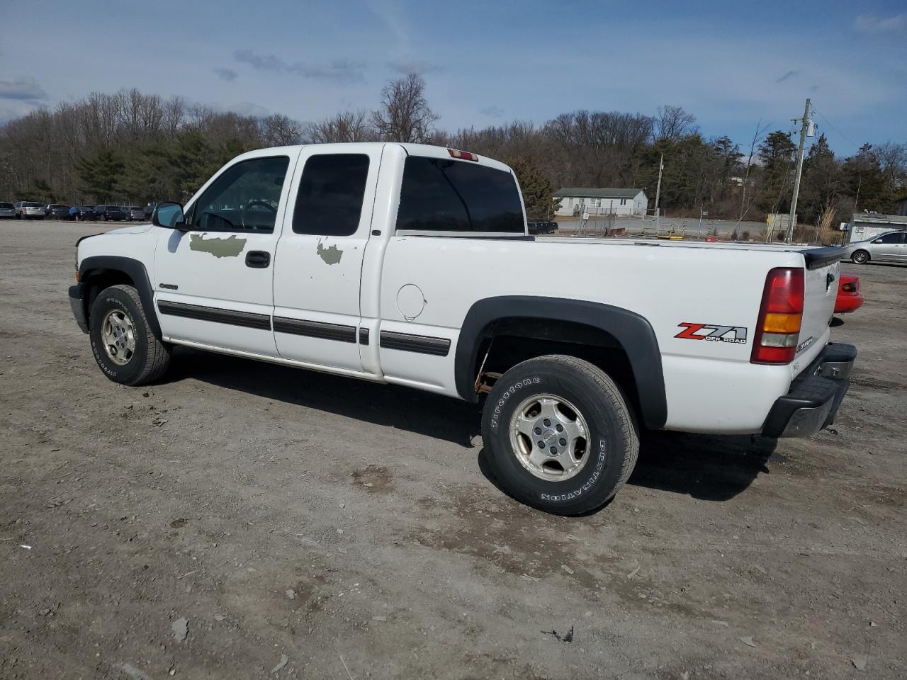 2002 Chevrolet Silverado VIN 2GCEK19T621152018 Copart auction photo, burn - engine damage thumbnail 2