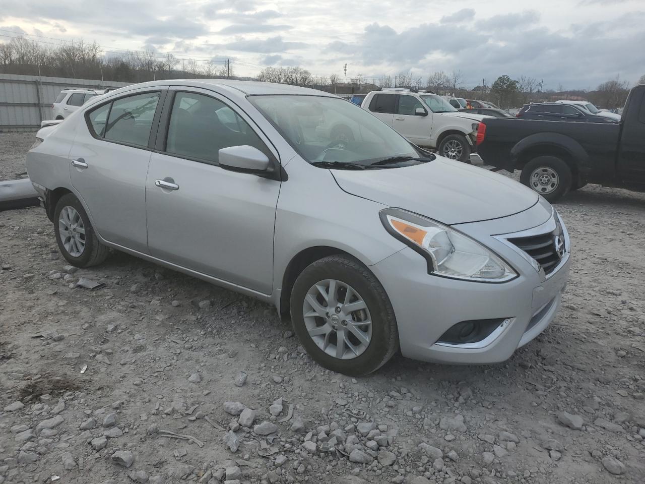 2019 Nissan Versa VIN 3N1CN7AP9KL881020 Copart auction photo, rear end damage thumbnail 4