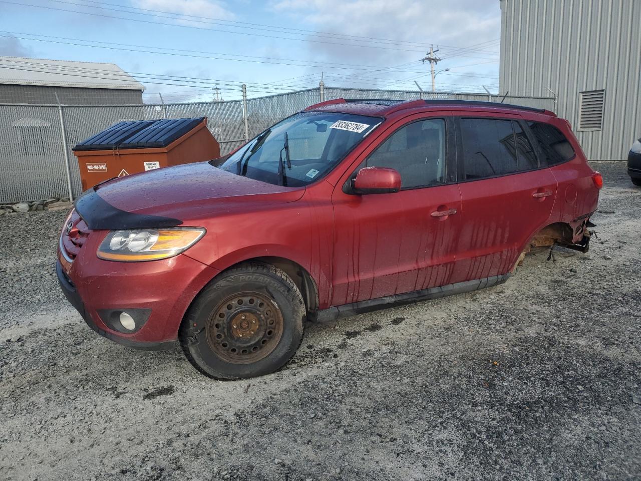 2010 Hyundai Santa Fe VIN 5NMSGDAG8AH367589