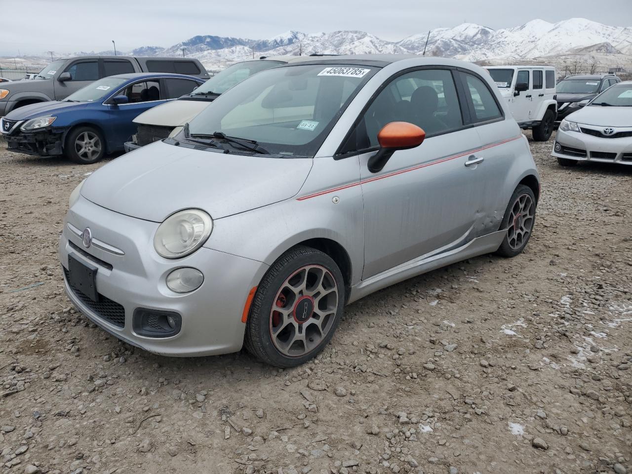 2012 Fiat 500 VIN 3C3CFFBRXCT116196 - Copart auction photo