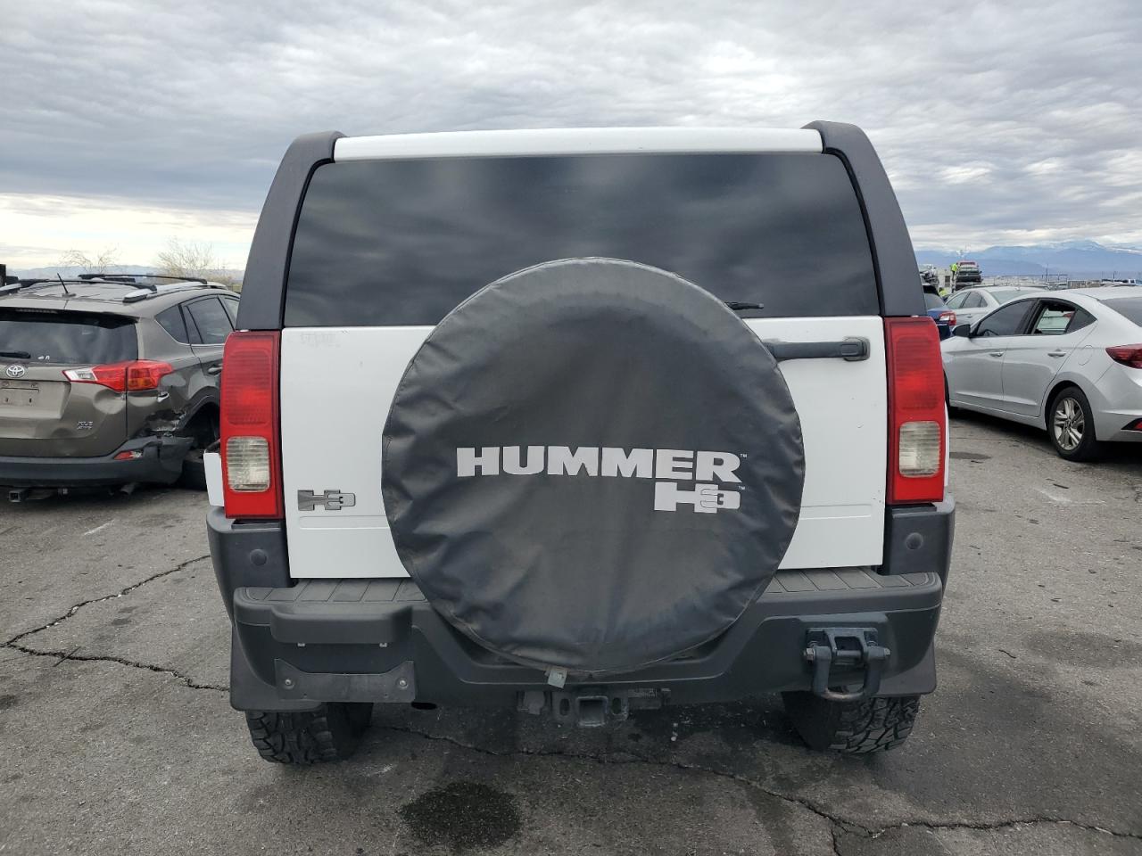 2007 Hummer H3 VIN 5GTDN13E778210485 Copart auction photo, side damage thumbnail 6