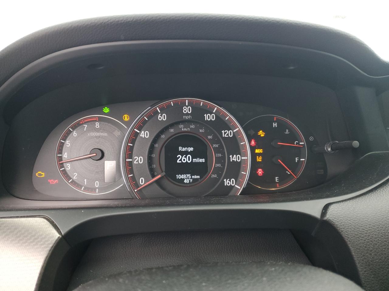2016 Honda Accord VIN 1HGCT2B02GA000875 Copart auction photo, front end damage thumbnail 9