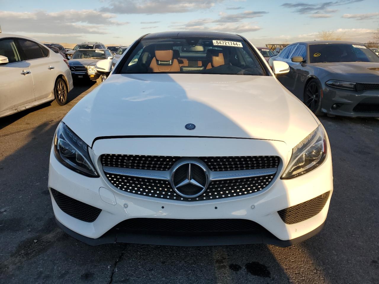 2017 Mercedes-Benz C-klasse VIN WDDWJ4JB8HF358637 Copart auction photo, rear end damage thumbnail 5