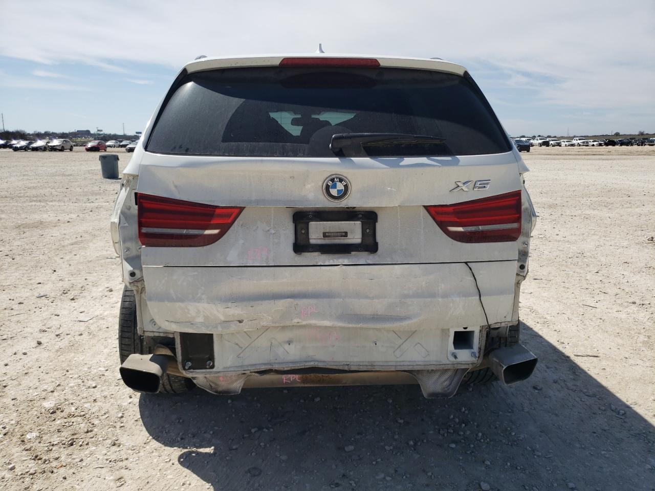 2016 BMW X5 VIN 5UXKR2C54G0R70671 Copart auction photo, rear end damage thumbnail 6