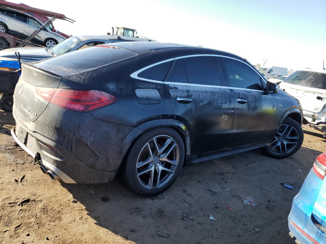 2024 Mercedes-Benz GLE VIN 4JGFD6BB8RB000664 Copart auction photo, rollover damage thumbnail 3