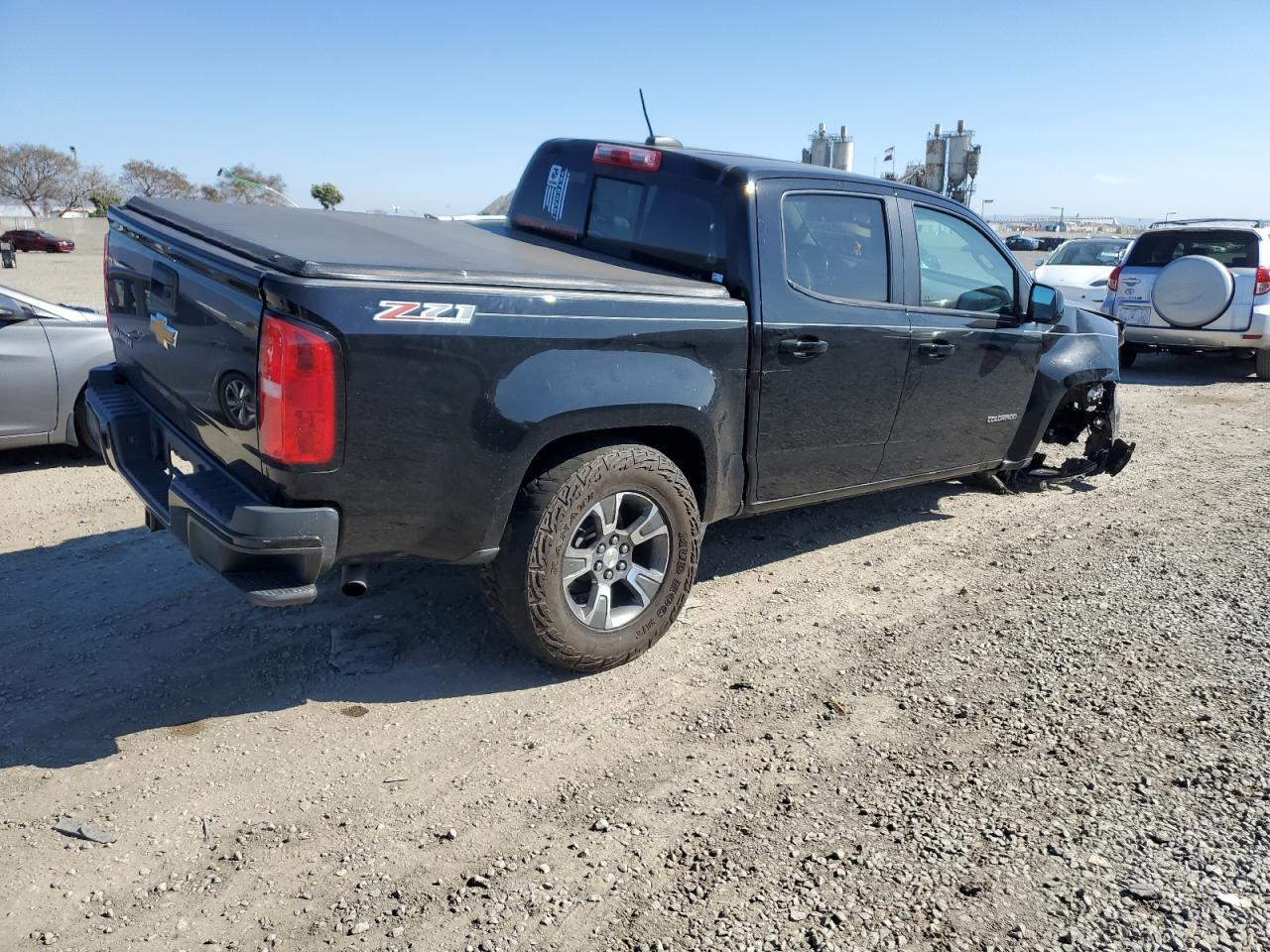 2016 Chevrolet Colorado VIN 1GCGTDE37G1186964 Copart auction photo, front end damage thumbnail 3