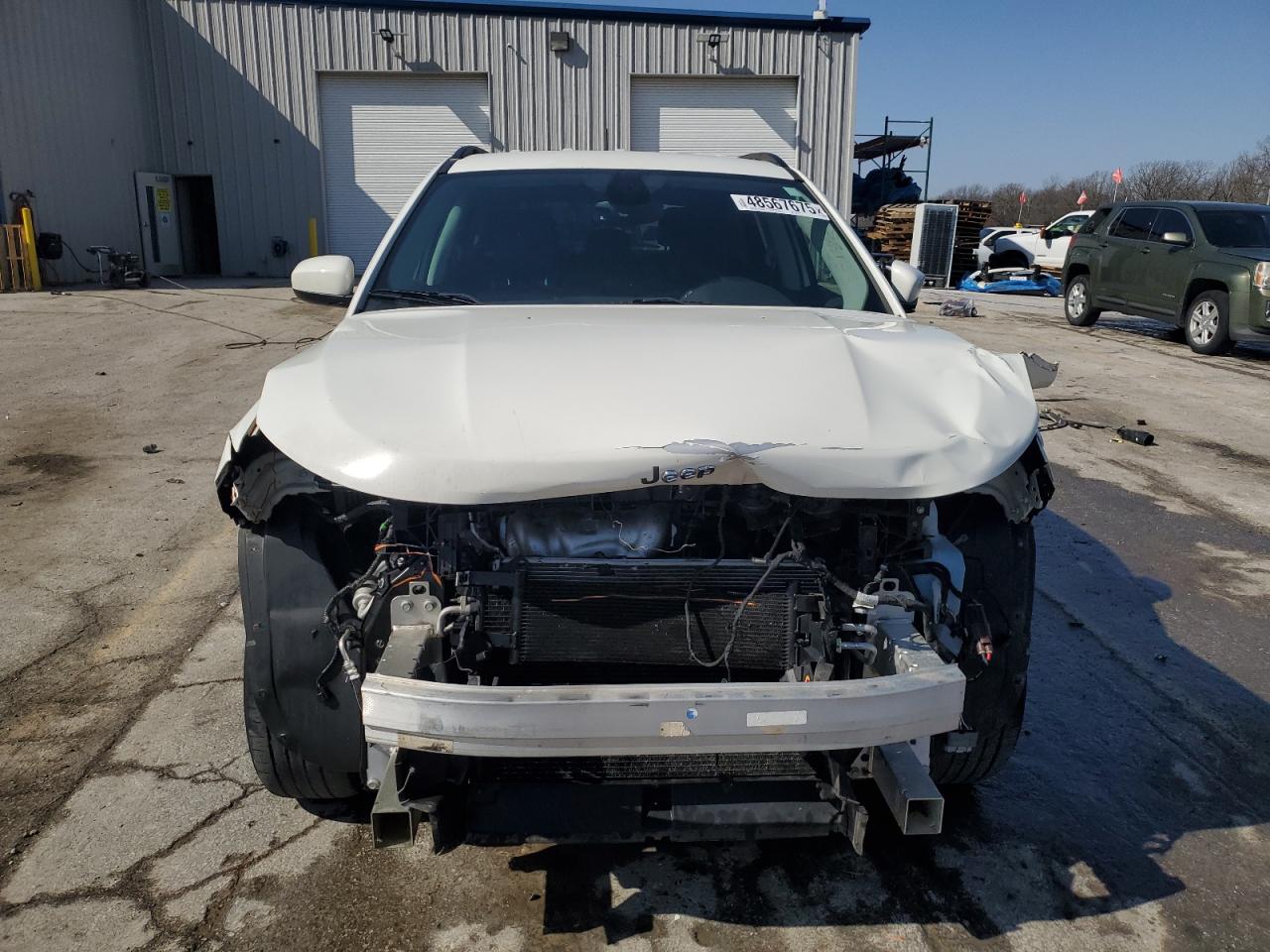 2017 Jeep Compass VIN 3C4NJDBB3HT618713 Copart auction photo, front end / hail damage thumbnail 5