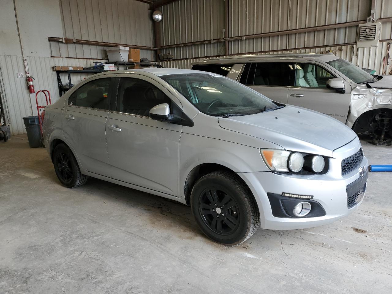 2014 Chevrolet Sonic VIN 1G1JC5SG3E4108219 Copart auction photo, normal wear / minor dent/scratches damage thumbnail 4