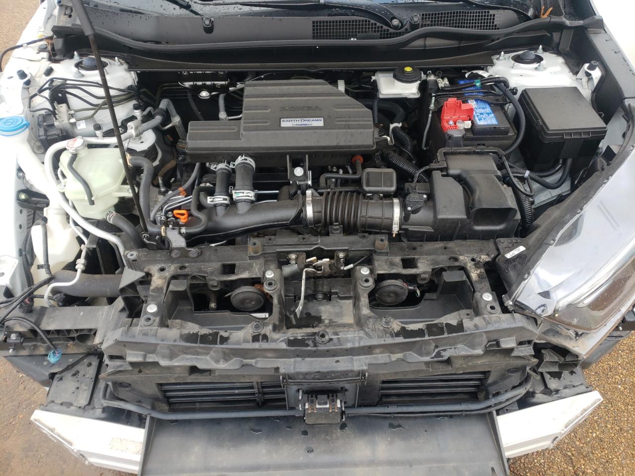 2021 Honda CR-V VIN 7FARW1H87ME011823 Copart auction photo, front end / side damage thumbnail 12