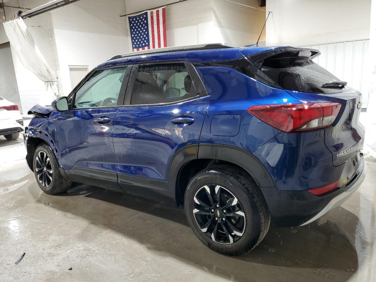 2022 Chevrolet TrailBlazer VIN KL79MPSL7NB020671 Copart auction photo, front end / side damage thumbnail 2