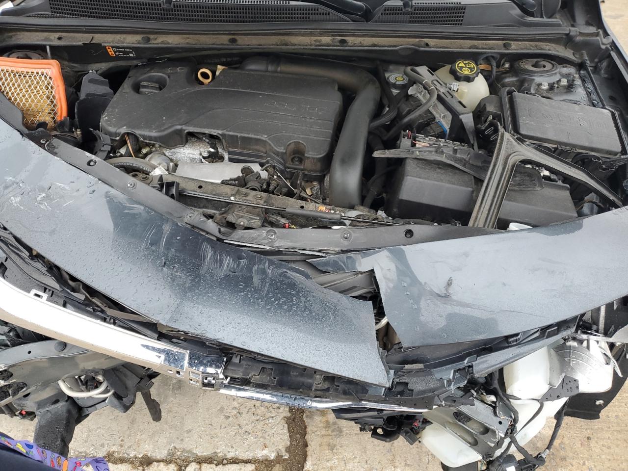 2021 Chevrolet Malibu VIN 1G1ZD5ST8MF067389 Copart auction photo, all over damage thumbnail 11