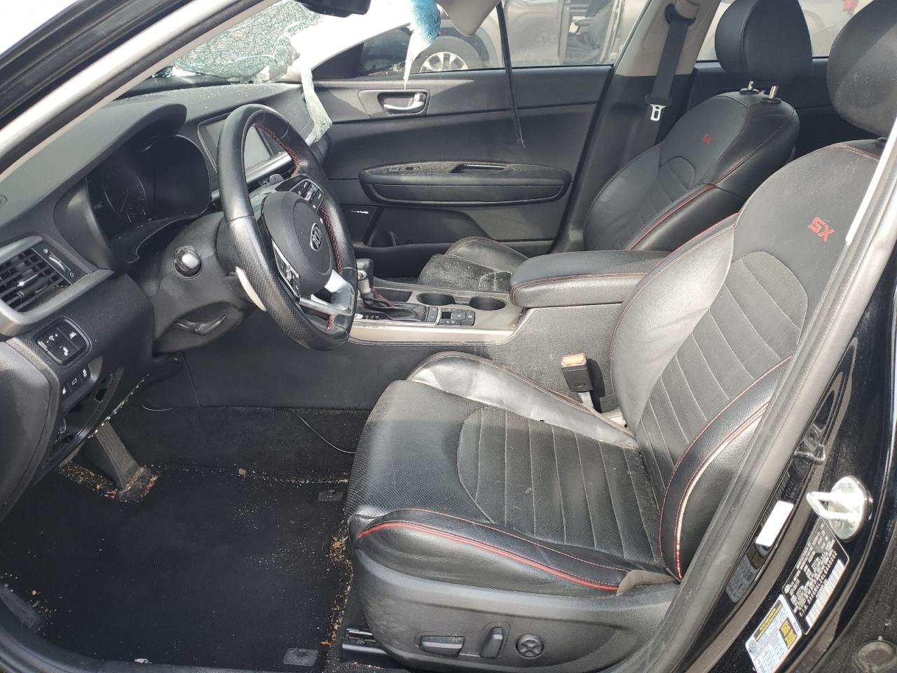 2020 KIA Optima VIN 5XXGW4L24LG409302 Copart auction photo, front end / top/roof damage thumbnail 7