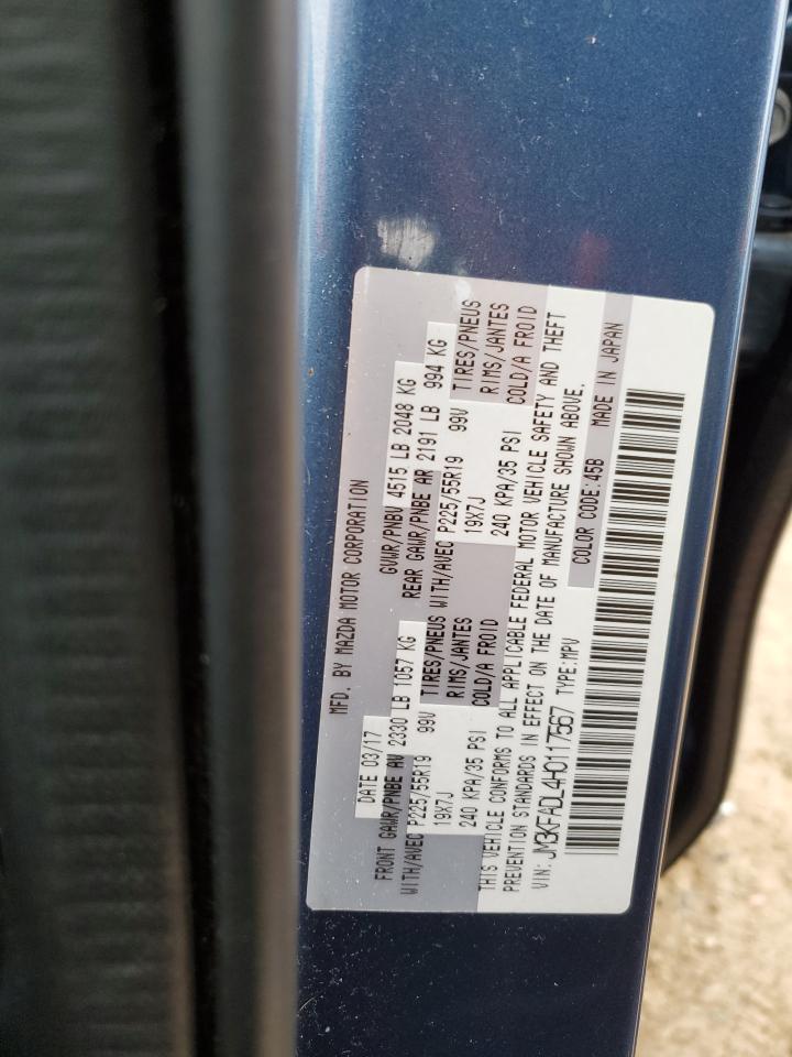 2017 Mazda CX-5 VIN JM3KFADL4H0117567 Copart auction photo, front end damage thumbnail 13
