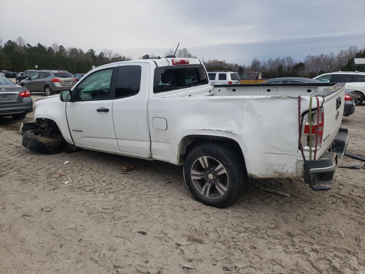2019 Chevrolet Colorado VIN 1GCHSBEA2K1209232 Copart auction photo, all over / undercarriage damage thumbnail 2