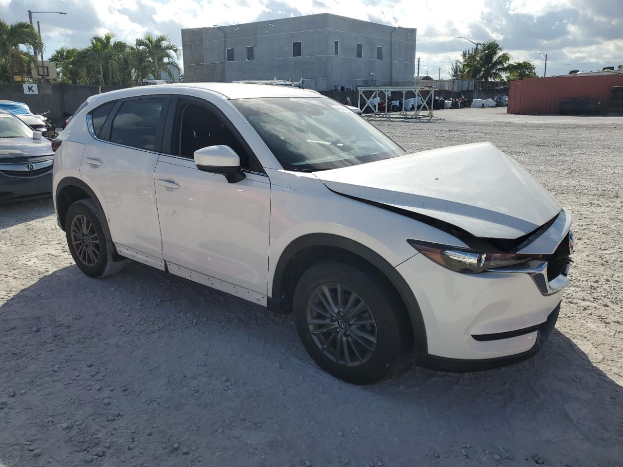 2019 Mazda CX-5 VIN JM3KFABM6K1686448 Copart auction photo, front end damage thumbnail 4