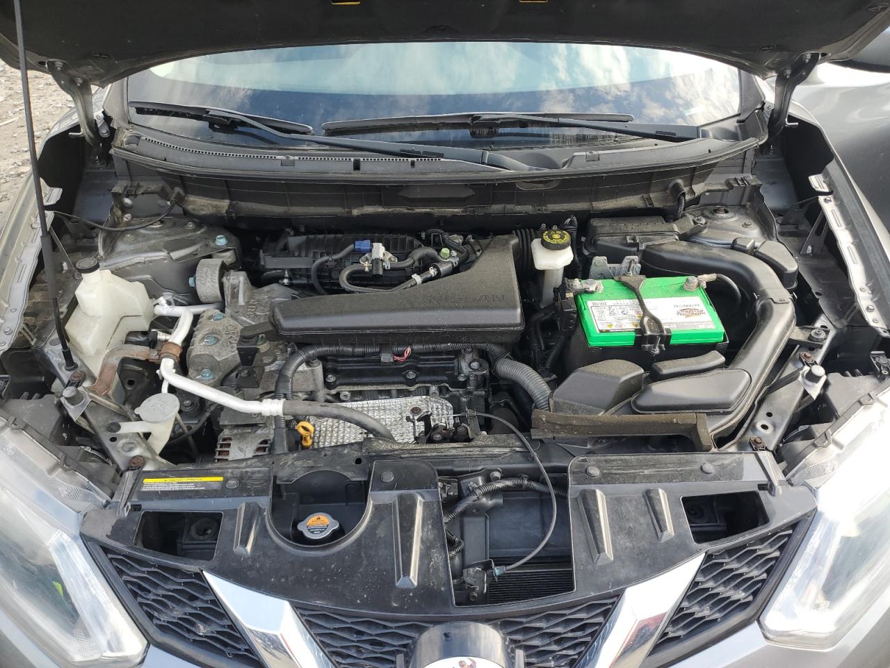 2016 Nissan Rogue VIN JN8AT2MV0GW132622 Copart auction photo, side / minor dent/scratches damage thumbnail 12