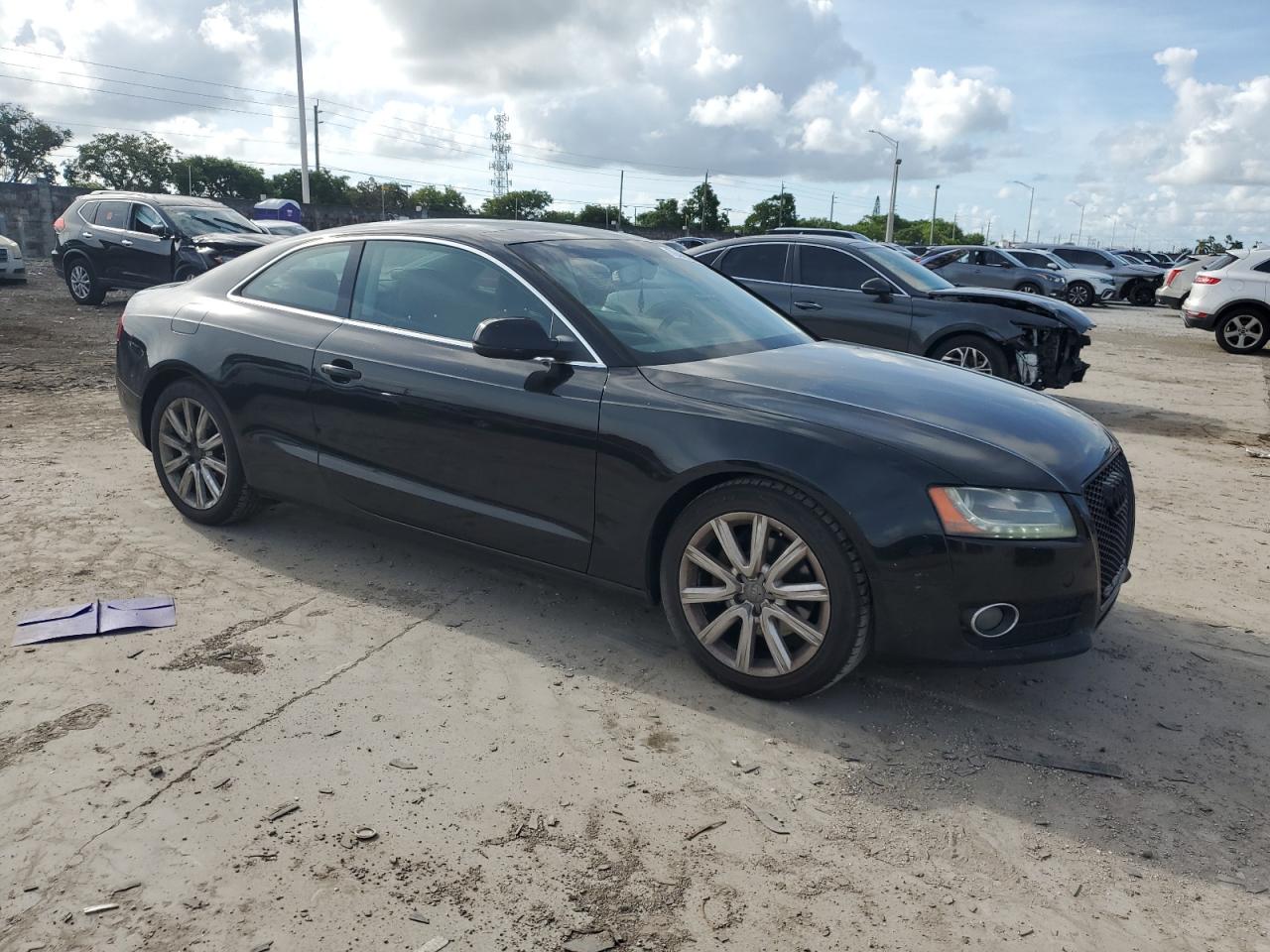 2010 Audi A5 VIN WAULFAFR8AA083399 Copart auction photo, side damage thumbnail 4