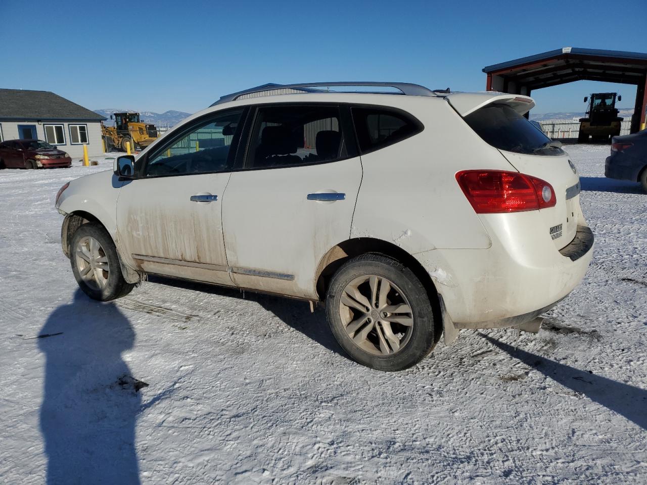 2012 Nissan Rogue VIN JN8AS5MV3CW387439 Copart auction photo, stripped / mechanical damage thumbnail 2