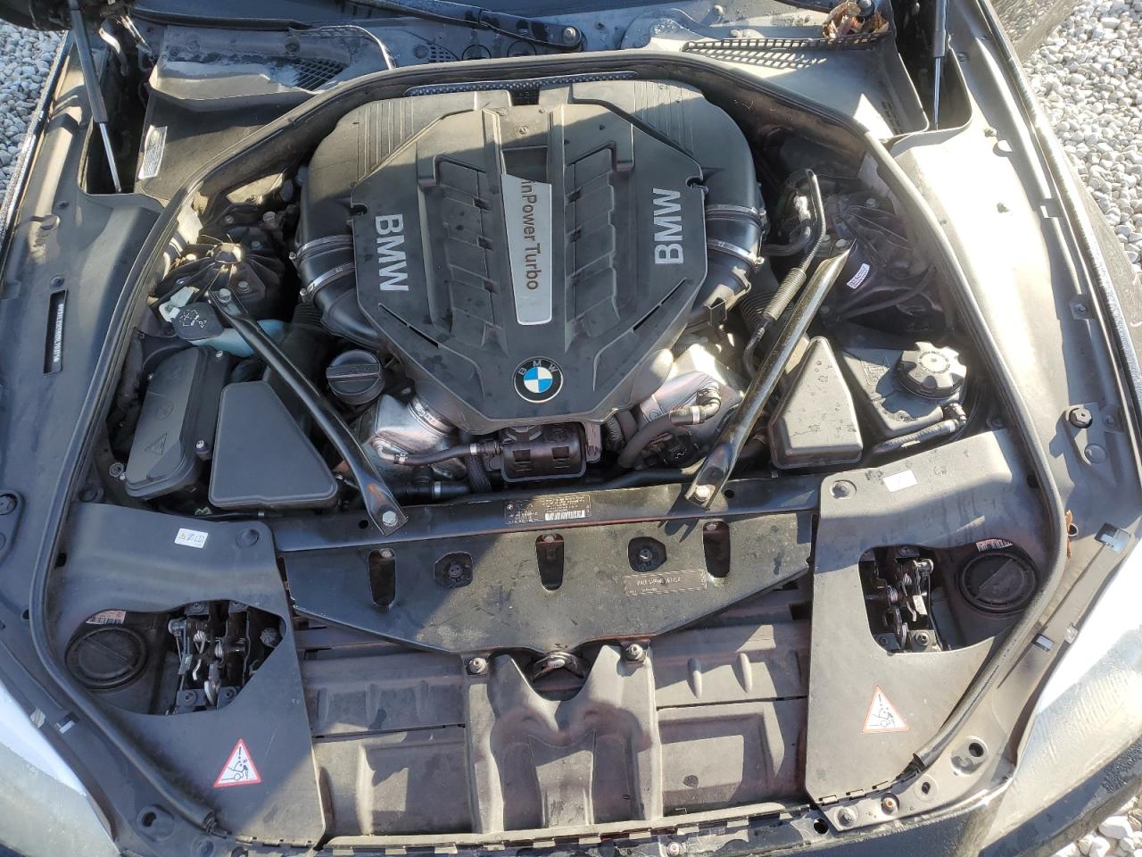 2012 BMW 6er VIN WBALZ3C50CDL70371 Copart auction photo, undercarriage damage thumbnail 11