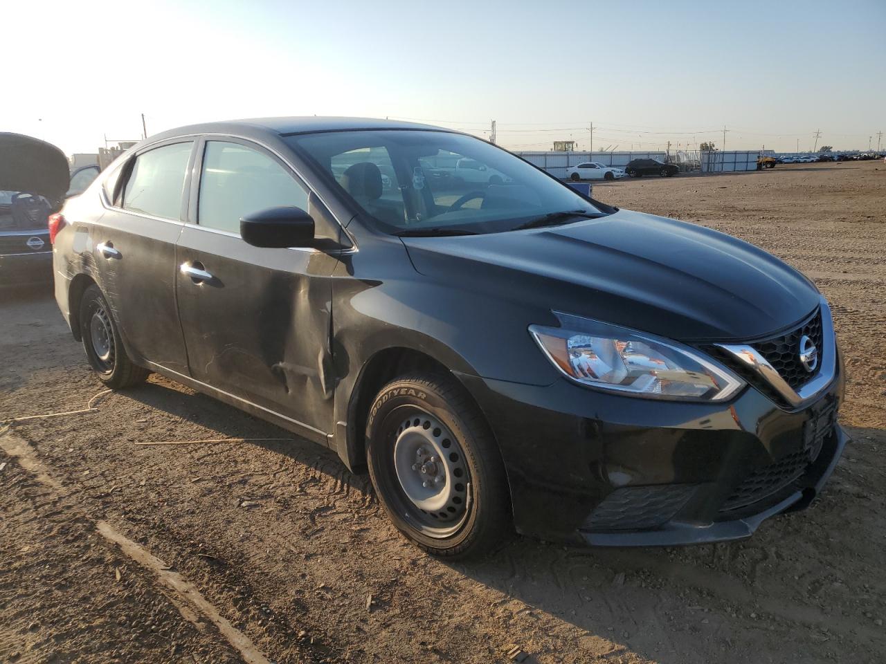 2016 Nissan Sentra VIN 3N1AB7AP1GY221743 Copart auction photo, rear end / side damage thumbnail 4