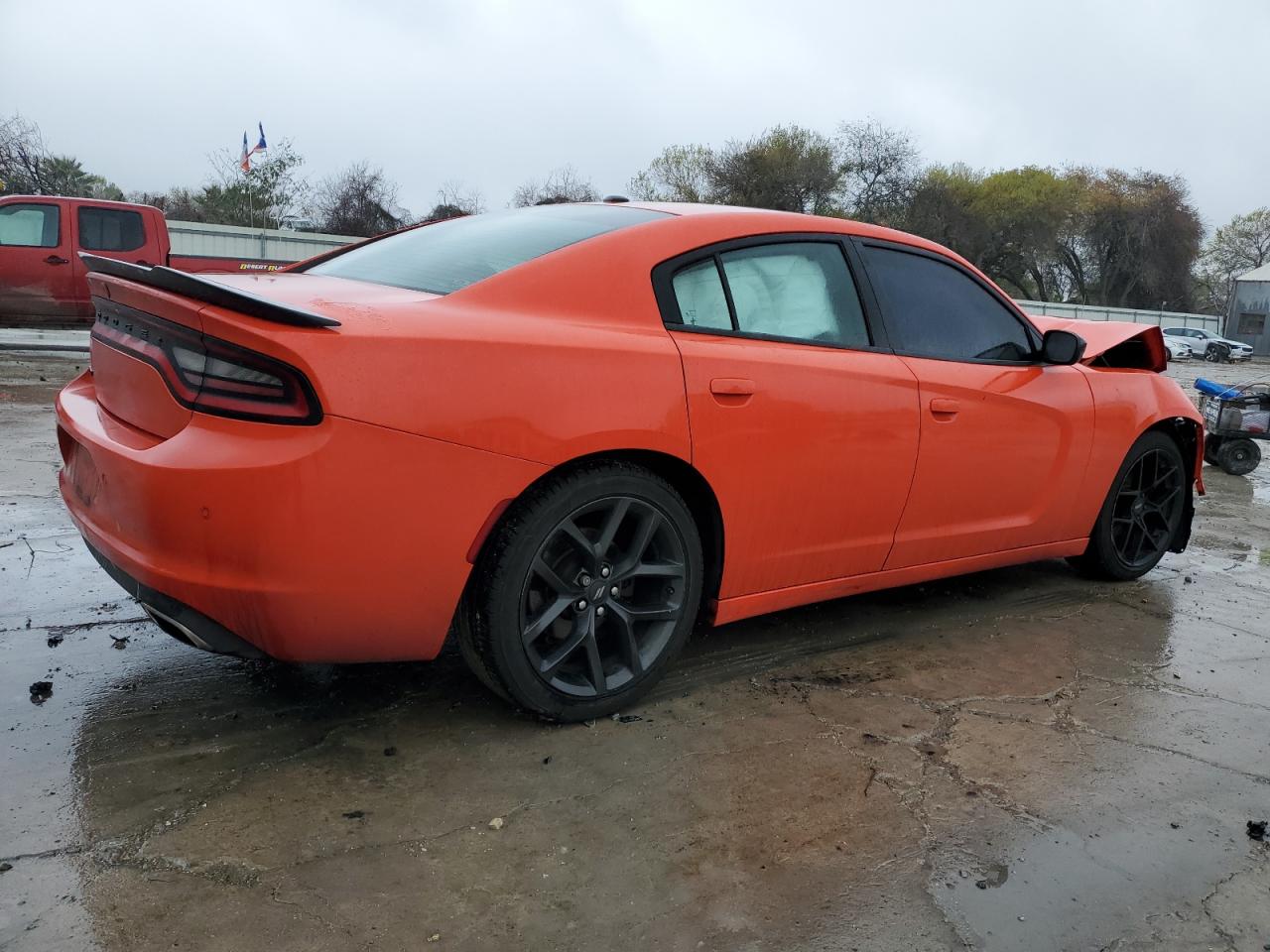 2020 Dodge Charger VIN 2C3CDXBG5LH207928 Copart auction photo, front end damage thumbnail 3
