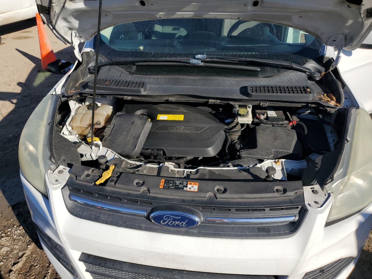 2015 Ford Escape VIN 1FMCU0GX1FUC06333 Copart auction photo, rear end damage thumbnail 13