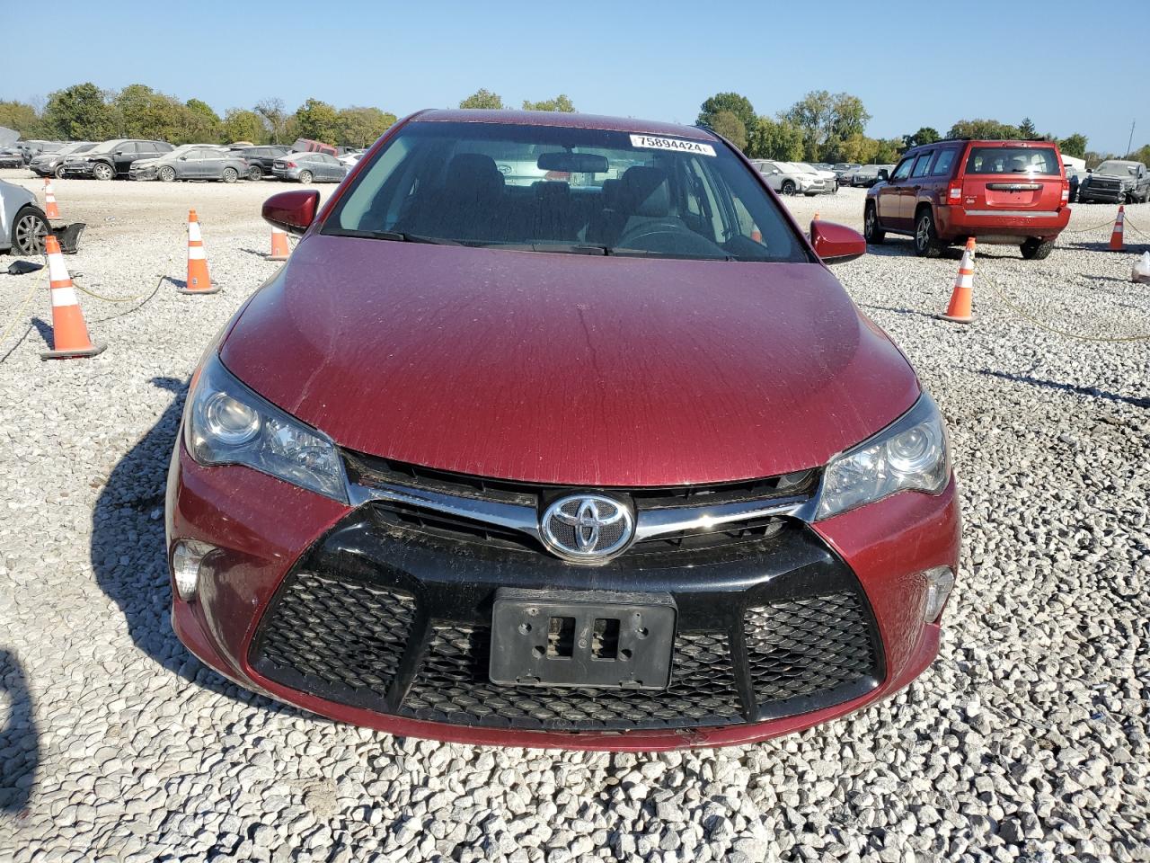 2016 Toyota Camry VIN 4T1BF1FK5GU523082 Copart auction photo, rear end / minor dent/scratches damage thumbnail 5