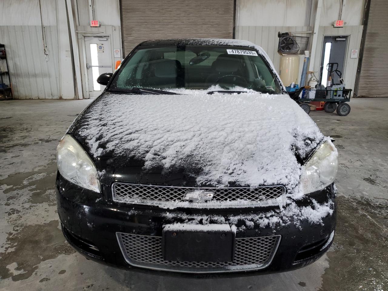 2014 Chevrolet Impala VIN 2G1WB5E30E1128781 Copart auction photo, side / front end damage thumbnail 5