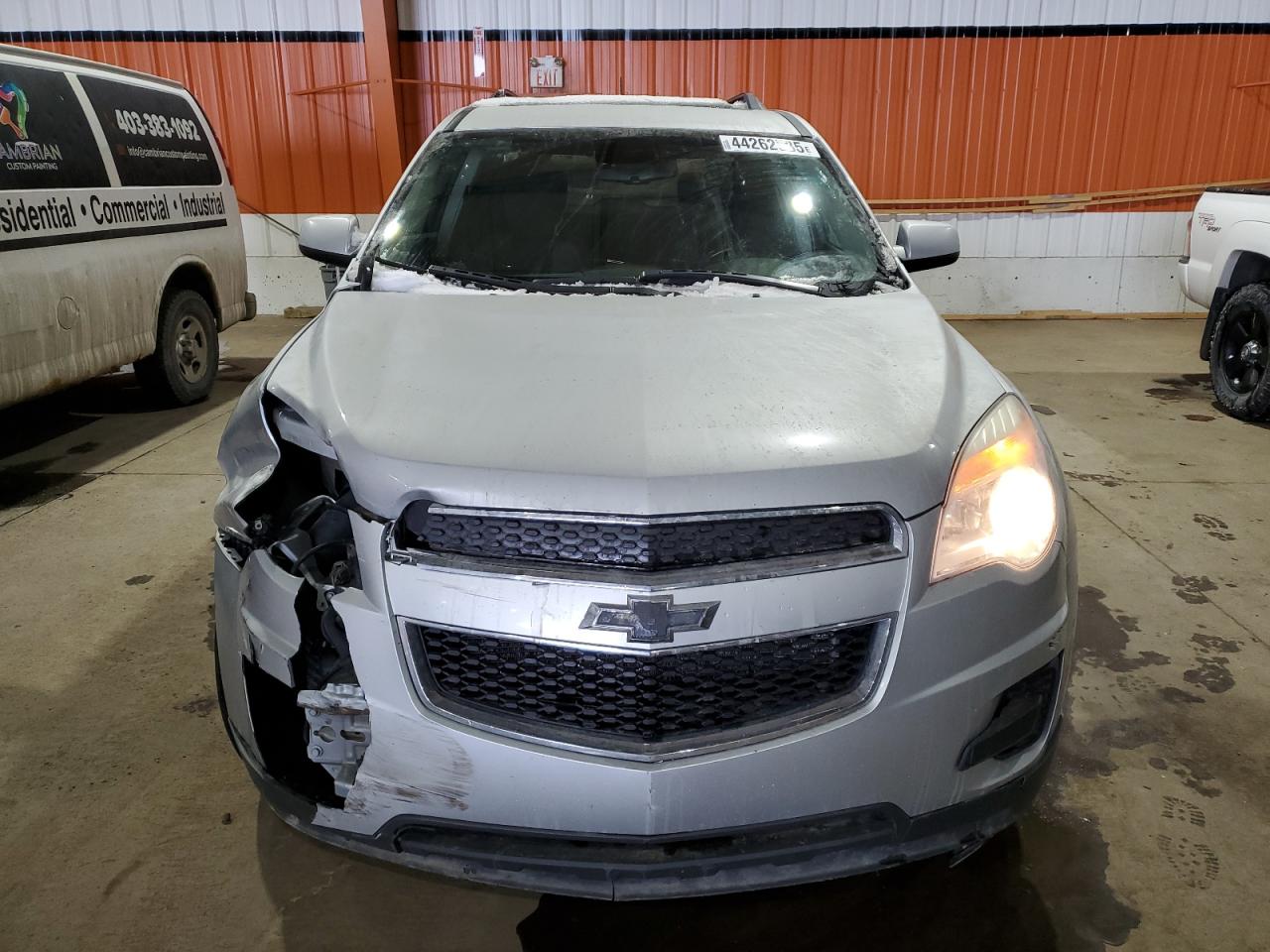2015 Chevrolet Equinox VIN 2GNFLFEK5F6245821 Copart auction photo, front end / side damage thumbnail 5