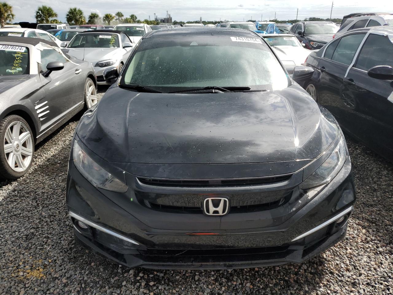 2019 Honda Civic VIN JHMFC1F36KX008332 Copart auction photo, water/flood damage thumbnail 5