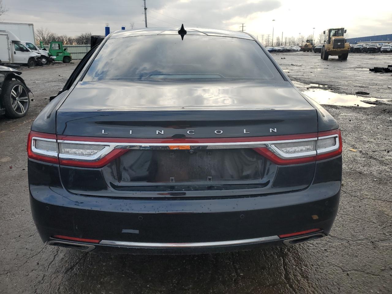 2019 Lincoln Continental VIN 1LN6L9TK7K5602477 Copart auction photo, side damage thumbnail 6