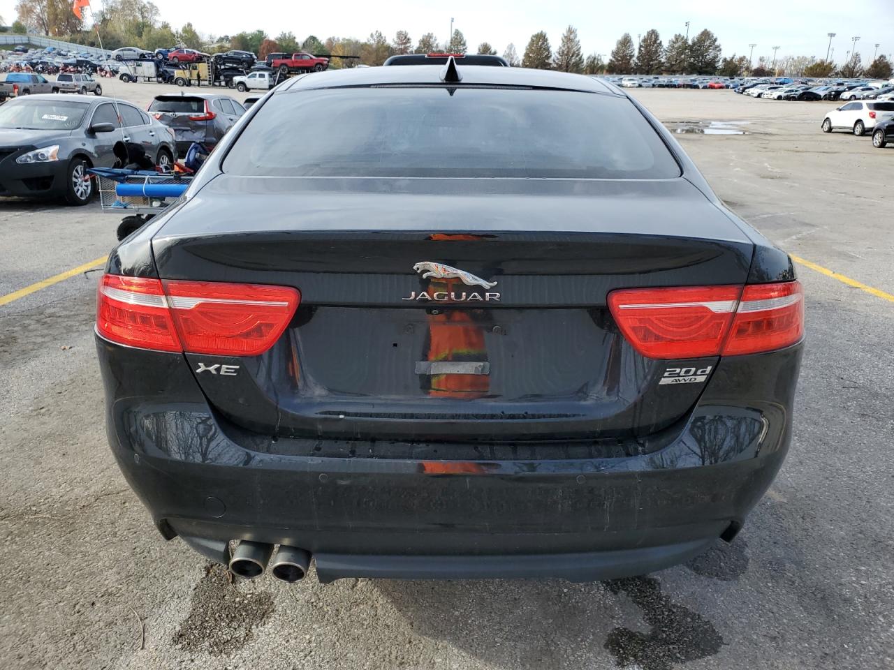 2017 Jaguar XE VIN SAJAJ4BN1HA969900 Copart auction photo, undercarriage damage thumbnail 6