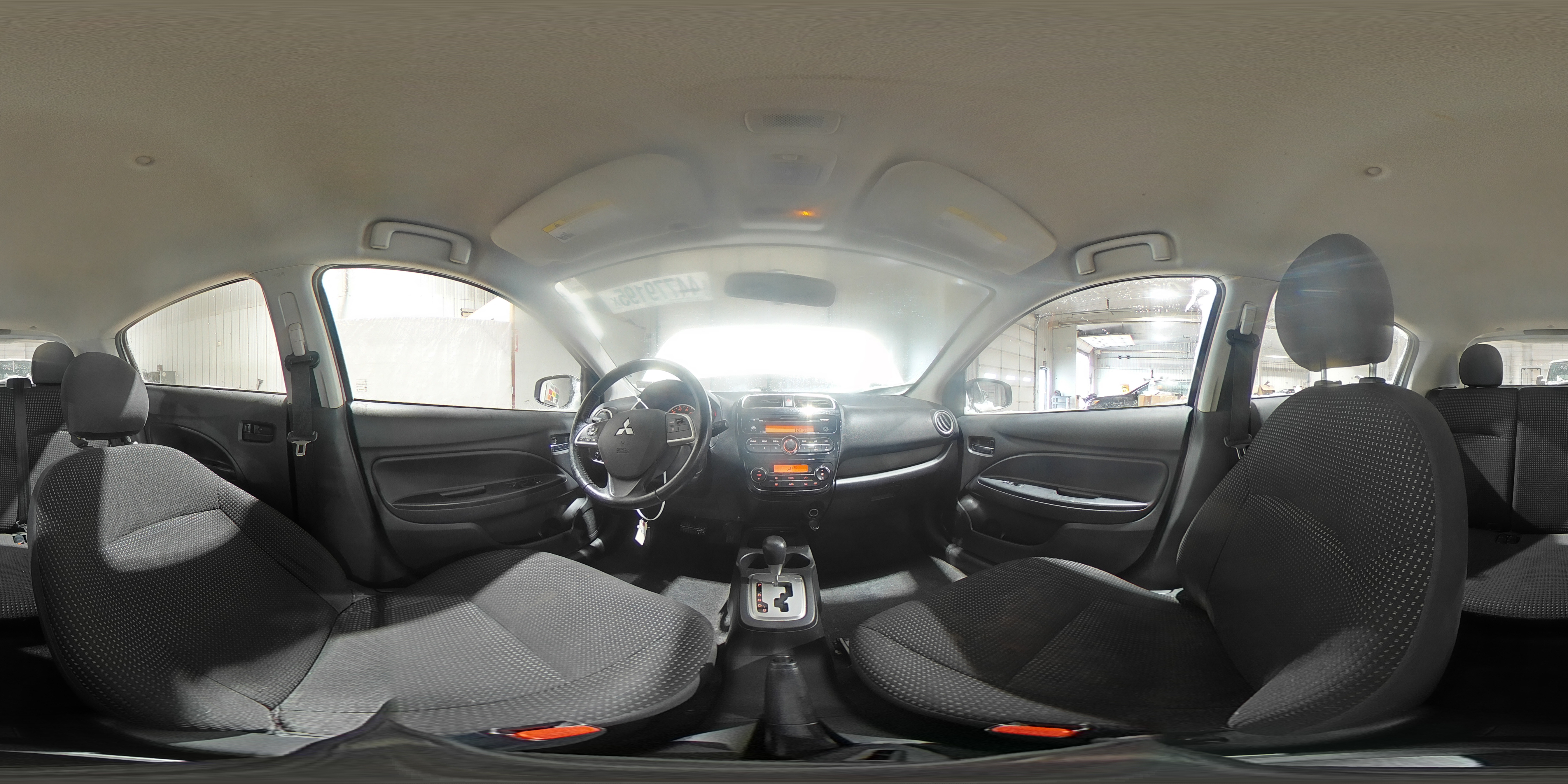 2015 Mitsubishi Mirage VIN ML32A4HJ6FH057214 Copart auction photo, front end damage thumbnail 15