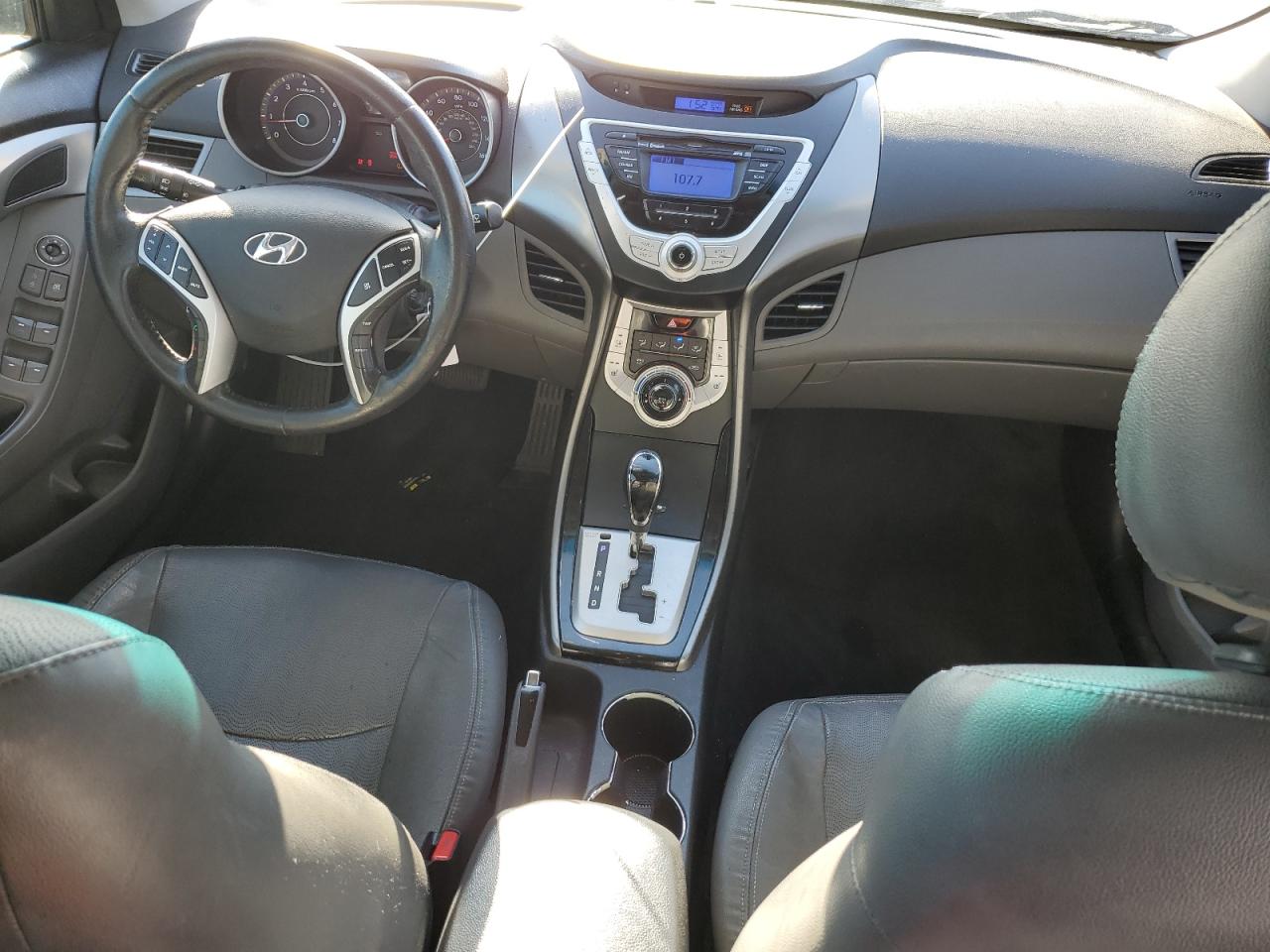 2012 Hyundai Elantra VIN KMHDH4AE7CU272310 Copart auction photo, front end damage thumbnail 8