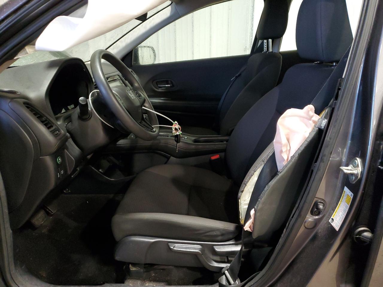 2019 Honda HR-V VIN 3CZRU5H36KM720503 Copart auction photo, front end damage thumbnail 7