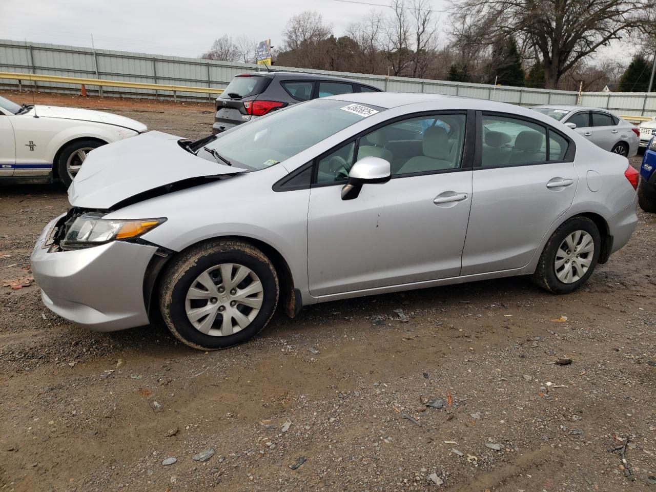 2012 Honda Civic VIN 2HGFB2F50CH564543