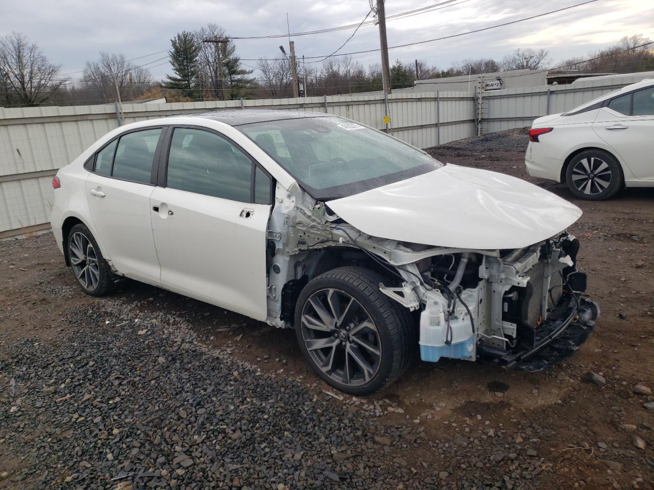 2021 Toyota Corolla VIN 5YFP4MCE8MP072044 Copart auction photo, front end damage thumbnail 4