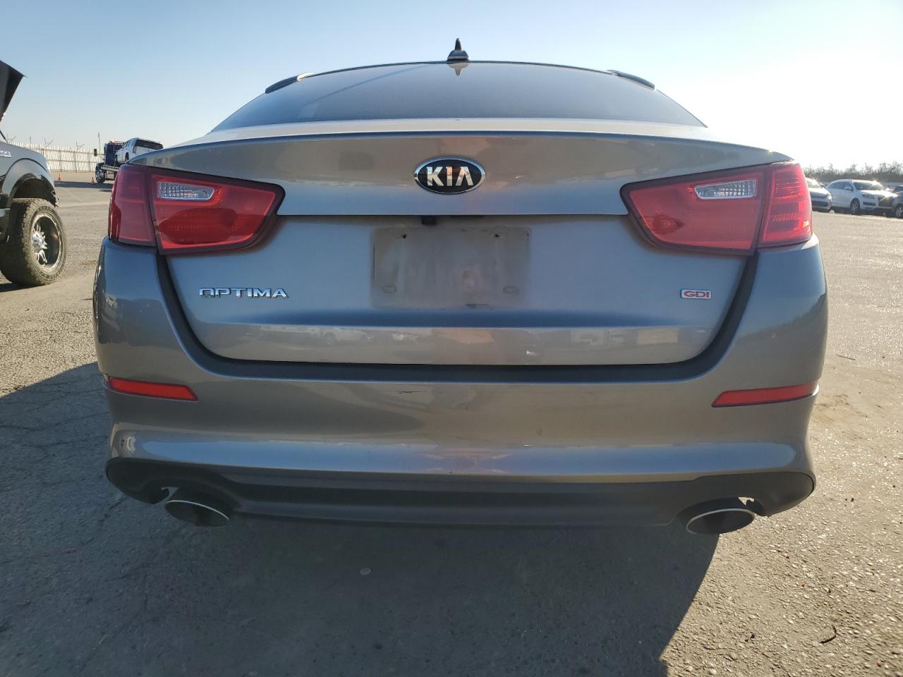 2015 KIA Optima VIN 5XXGM4A72FG472665 Copart auction photo, front end damage thumbnail 6