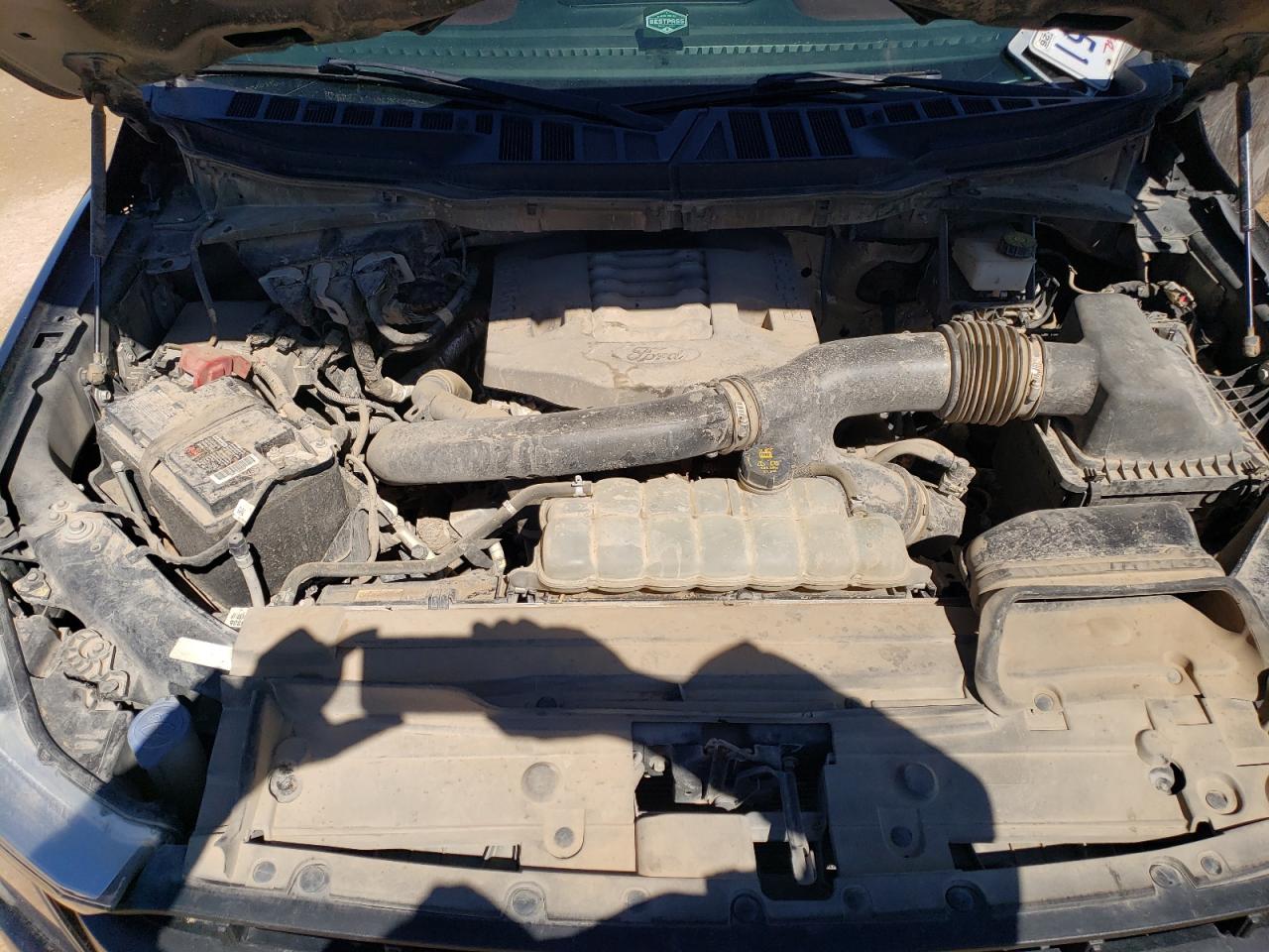 2022 Ford F-150 VIN 1FTFW1E80NKD37115 Copart auction photo, front end / side damage thumbnail 11