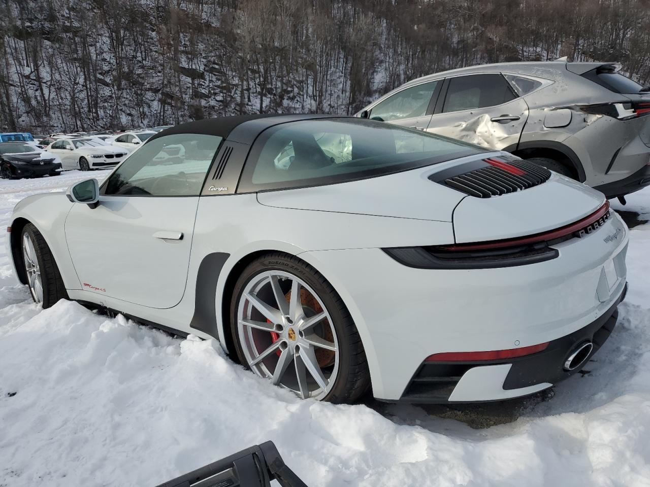 2021 Porsche 911 VIN WP0BB2A92MS235313 Copart auction photo, water/flood damage thumbnail 2