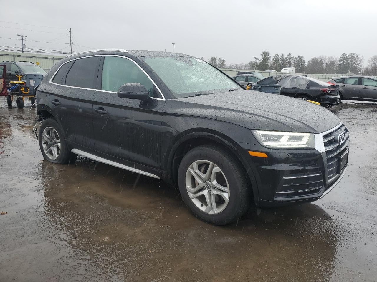 2018 Audi Q5 VIN WA1BNAFY7J2245150 Copart auction photo, rear end damage thumbnail 4