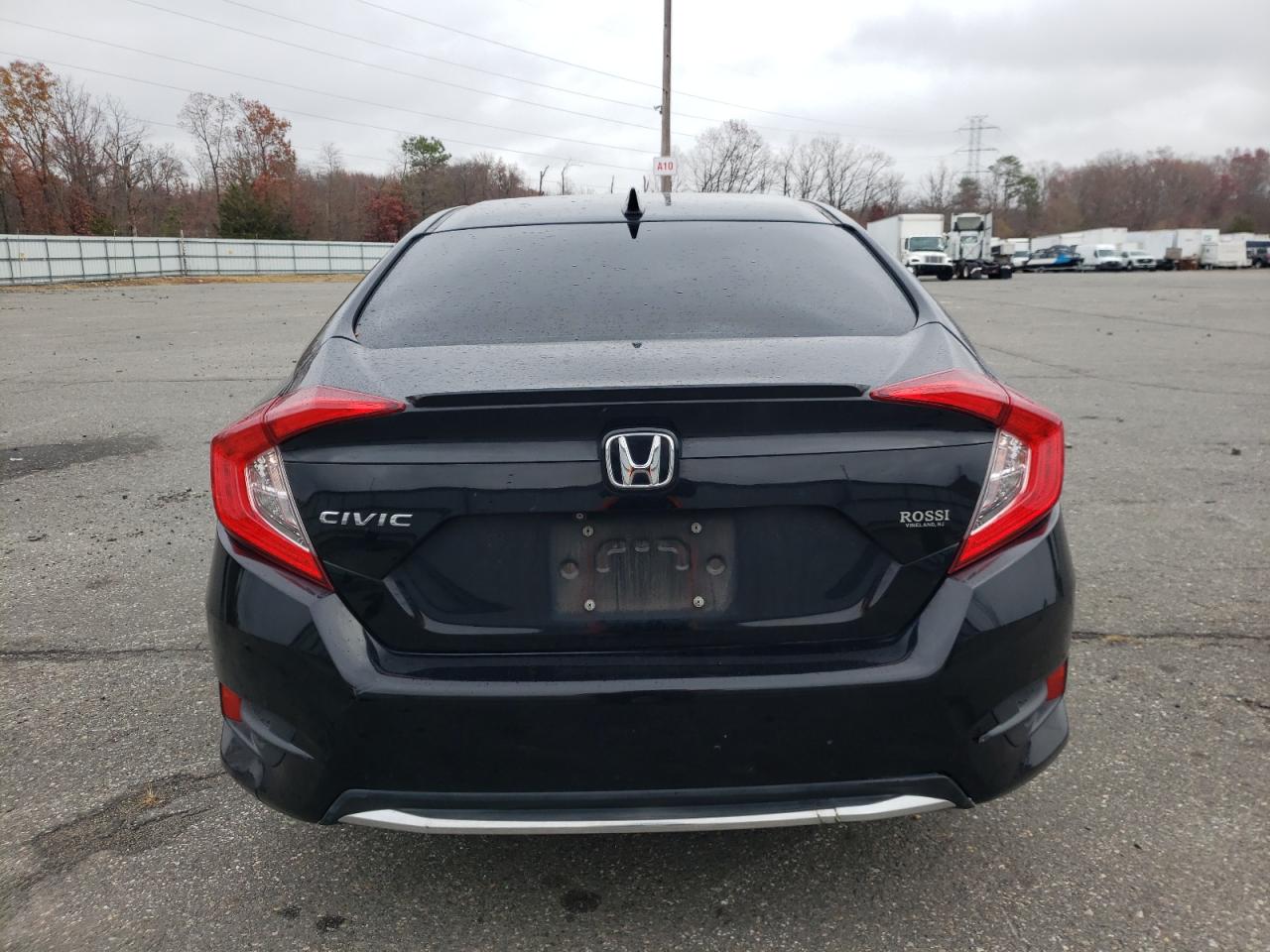 2019 Honda Civic VIN 19XFC1F32KE208870 Copart auction photo, front end damage thumbnail 6