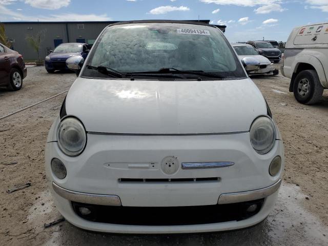 2012 Fiat 500 VIN 3C3CFFER4CT347767 Copart auction photo, water/flood / minor dent/scratches damage thumbnail 5