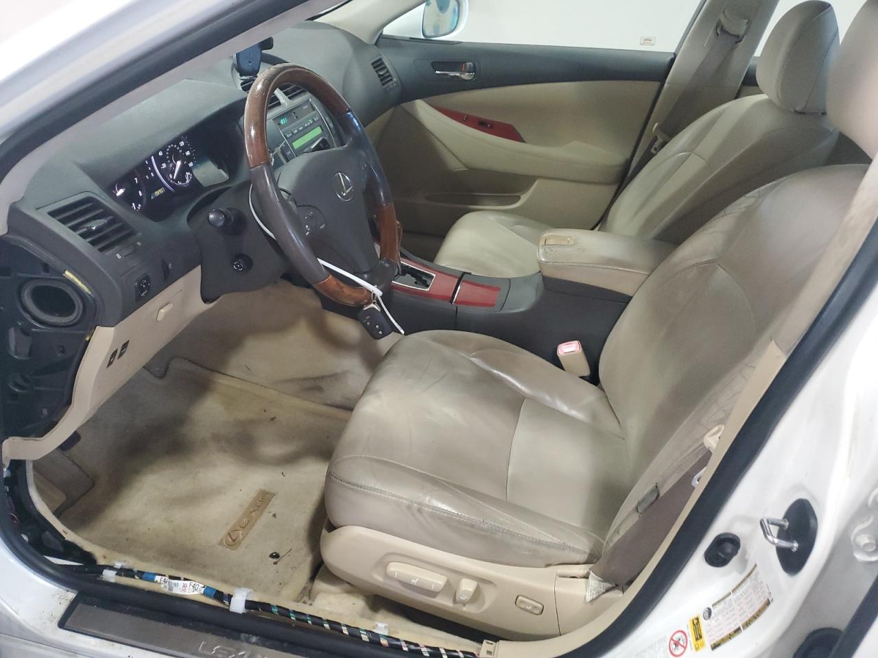 2008 Lexus ES VIN JTHBJ46G182219338 Copart auction photo, mechanical / undercarriage damage thumbnail 7
