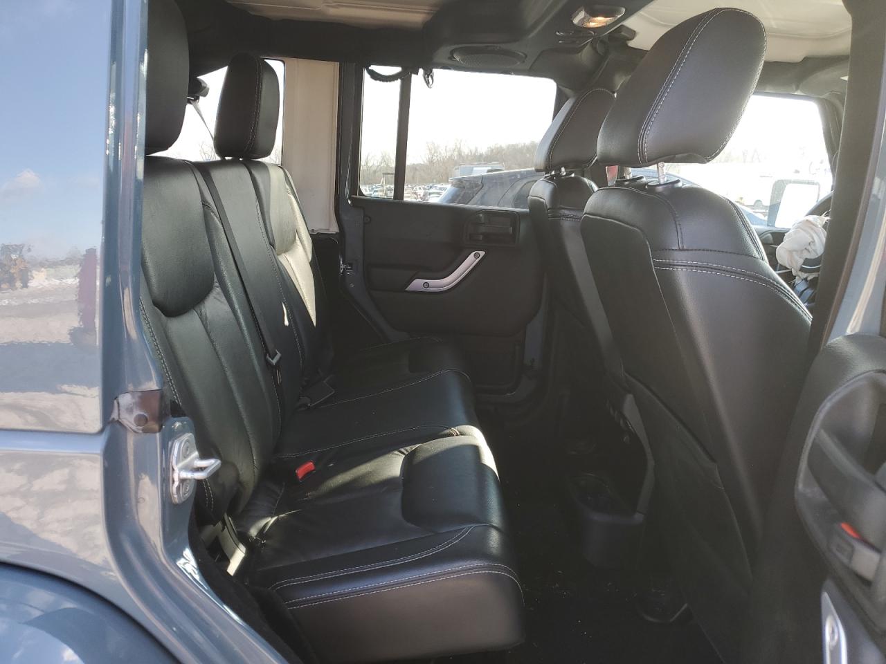 2014 Jeep Wrangler VIN 1C4BJWEG5EL104505 Copart auction photo, front end damage thumbnail 11