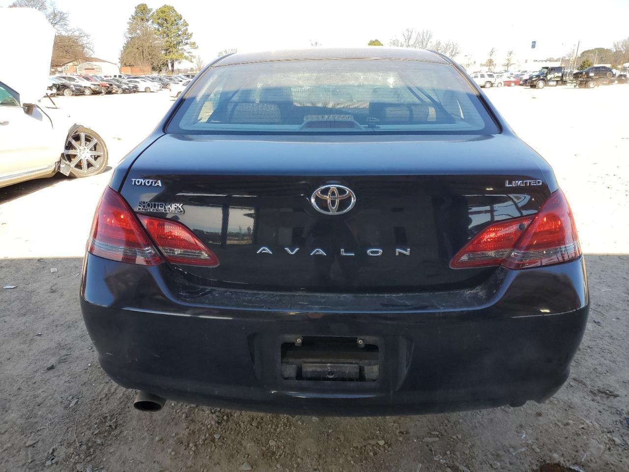 2008 Toyota Avalon VIN 4T1BK36B18U258735 Copart auction photo, rear end / side damage thumbnail 6