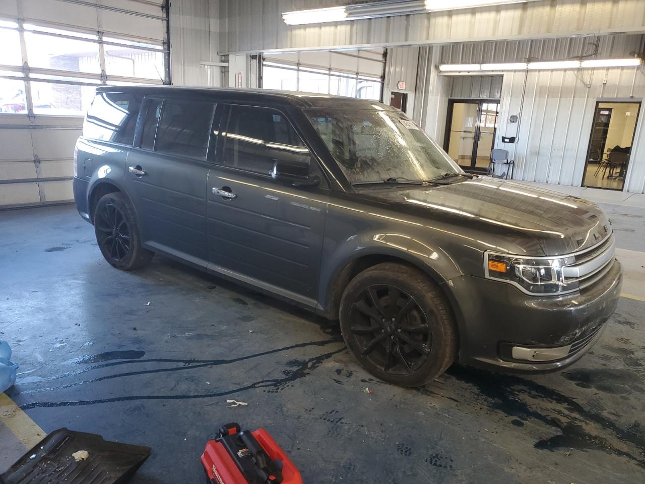 2017 Ford Flex VIN 2FMHK6D85HBA08732 Copart auction photo, rear end / front end damage thumbnail 4