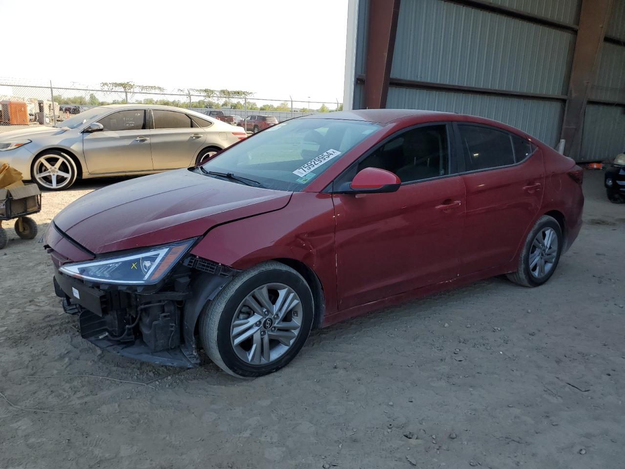 2019 Hyundai Elantra VIN KMHD84LF0KU744710