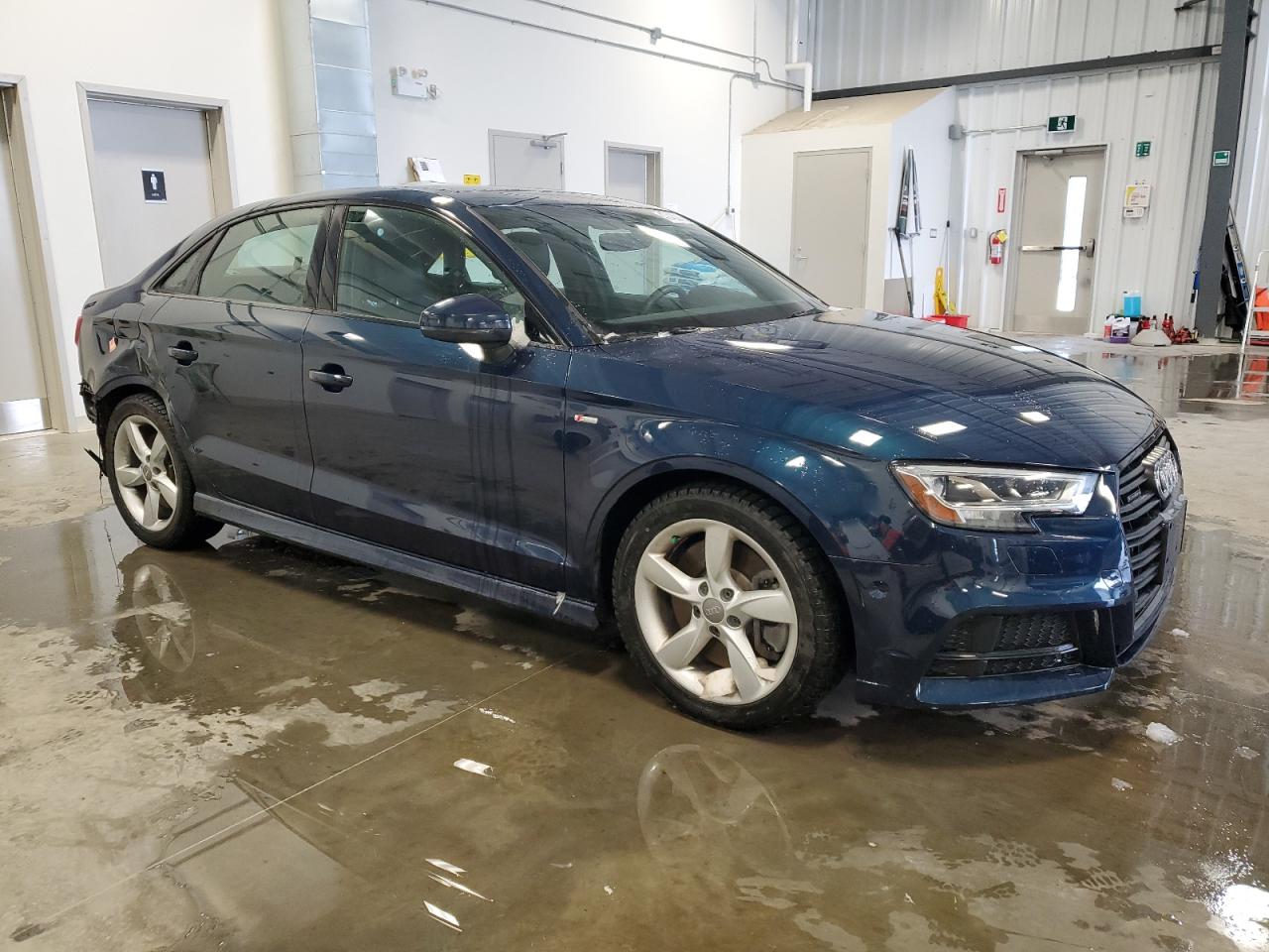 2019 Audi A3 VIN WAUKEGFF2KA112971 Copart auction photo, rear end / minor dent/scratches damage thumbnail 4