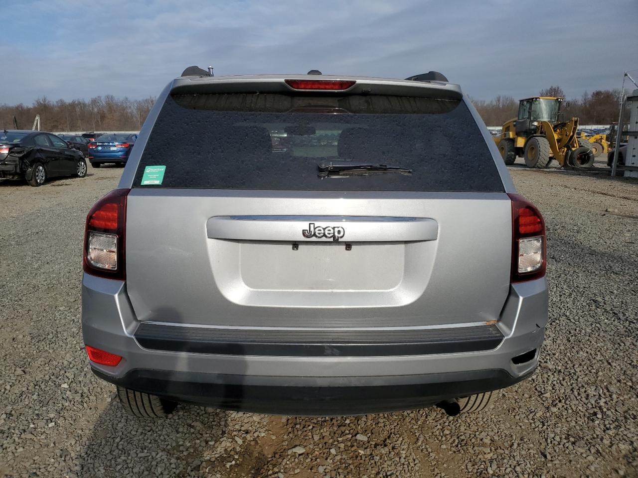 2016 Jeep Compass VIN 1C4NJCBA6GD621837 Copart auction photo, front end / side damage thumbnail 6